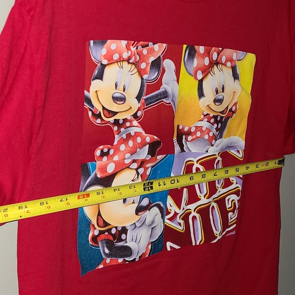 Minnie ❤️ Disney Red t-shirt womens Large - Picture 4 of 7